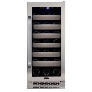 Whynter BWR-331SL 33 Bottle Single Zone Built Wine Refrigerators-Elite Series with Seamless Stainless Steel Doors, One Size, Multi