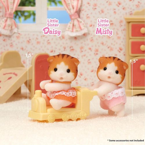  Calico Critters Maple Cat Twins , Brown