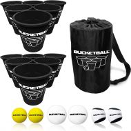 BucketBall - Team Color Edition - 12 Color Options - Ultimate Tailgate Game - Original Yard Pong Game