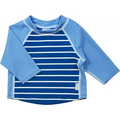  I play. i play. Baby & Toddler Short Sleeve Logo Rashguard Shirt