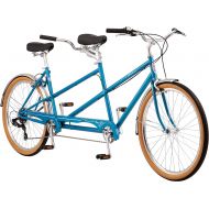Schwinn Twinn Tandem 26” Wheel Bicycle, Grey, One Frame Size 20”