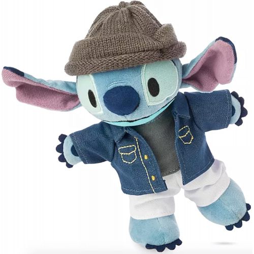 디즈니 Disney Parks Exclusive nuiMOs Poseable Collectible Plush Figure Stitch 6.5 Inch