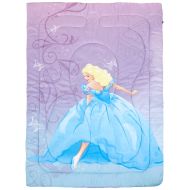 Disney Newest Live Action Cinderella Once Upon a Princess 64 x 86 Microfiber Comforter, Twin