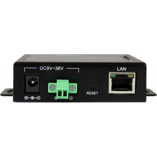  [아마존베스트]StarTech.com 2 Port Serial-to-IP Ethernet Device Server - RS232 - Metal and Mountable - Serial Device Server - RS232 Serial-Over-IP (NETRS2322P)