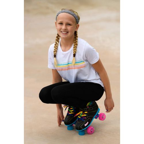  [아마존베스트]Crazy Skates Dream Roller Skates for Girls with LED Light-up Wheels