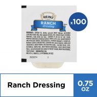 Heinz Ranch Dressing, 0.75 oz. pack, Pack of 100