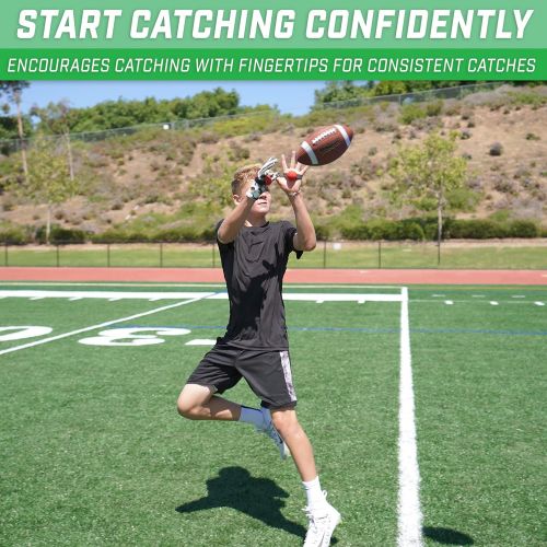  GoSports Perfect Catch Football Receiver Trainers - Teach Fundamentals and Proper Catching Technique