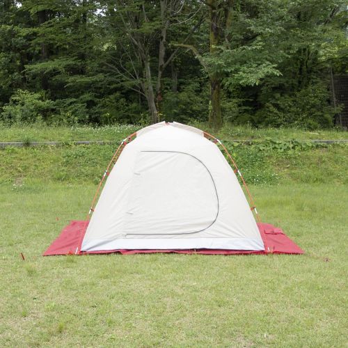 엠에스알 MSR Universal 6-Person Tent Footprint Tarp, Large - 117 x 97 Inches, Red (040818133019)