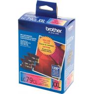 Brother Printer LC793PKS 3 Pack- 1 Each LC79C, LC79M, LC79Y Ink - Retail Packaging