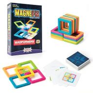AMIGO Games MAGNEFIX Magnetic Game, Family Games for Kids and Adults Game Night, Competitive & Creative with 20 Magformers Magnetic Tiles (Ages 6+) 2-4 Players