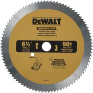 DEWALT 6-1/2-Inch Circular Saw Blade for Paneling/Vinyl, 90-Tooth (DW9153)