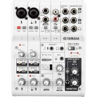Yamaha AG06 6-Channel Mixer / 2 Microphone , White
