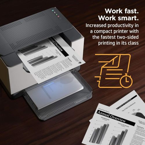 에이치피 HP LaserJet M209dw Wireless Monochrome Printer with built-in Ethernet & fast 2-sided printing, Instant Ink ready (6GW62F)