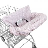 EN Babies SUPER SALE! WATERPROOF 2-in-1 Shopping Cart Cover & High Chair Cover for Baby & Toddler with Safety Harness (Calm Pink)