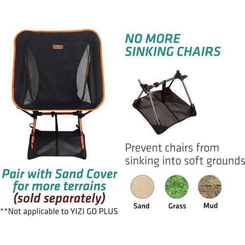 트렉 TREKOLOGY YIZI GO-Compact Camping Chairs for Adults,Kids Camping Chair, Foldable Camping Chairs Ultra Light, Portable Camping Chair, Ultralight Camping Chair Lightweight Backpackin