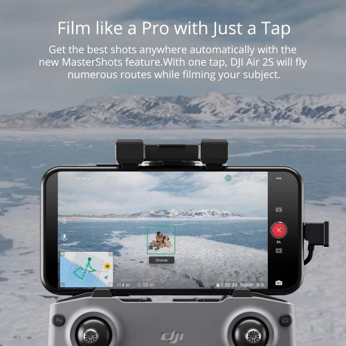 디제이아이 DJI Air 2S Fly More Combo - Drone with 3-Axis Gimbal Camera, 5.4K Video, 1-Inch CMOS Sensor, 4 Directions of Obstacle Sensing, 31-Min Flight Time, Max 7.5-Mile Video Transmission,