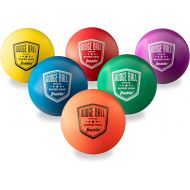 Franklin Sports Dodgeball Ball Set  Superskin-Coated Foam Balls for Playground Games  Small Dodgeballs for Gymnasium Games  Easy-Grip Foam Balls  Won’t Shred or Tear for Hours