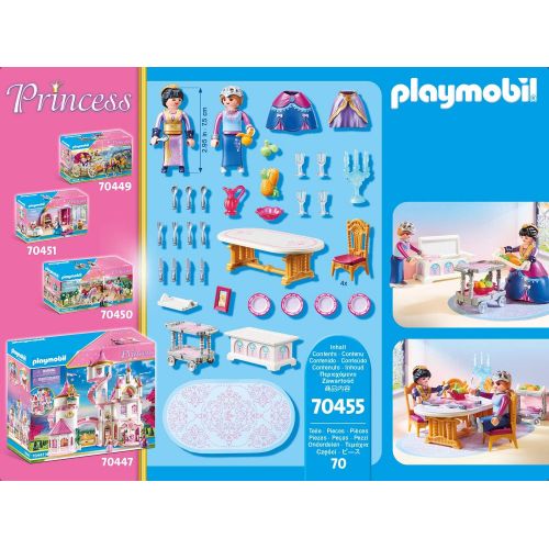 플레이모빌 Playmobil Dining Room 70455 Princess World Playset