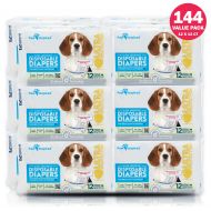 Paw Inspired Disposable Dog Diapers | Female Dog Diapers Ultra Protection | Diapers for Dogs in Heat, Excitable Urination, or Incontinence