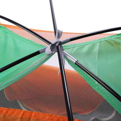  Coofel 2 Person Camping Tent Lightweight Waterproof Backpacking Tent for Outdoor, Hiking Mountaineering Travel