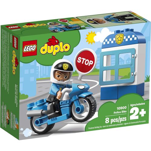  LEGO DUPLO Town Police Bike 10900 Building Blocks (8 Pieces)