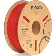 ELEGOO PLA Plus Filament 1.75mm Red 1KG, PLA+ Tougher and Stronger 3D Printer Filament Pro Dimensional Accuracy +/- 0.02mm, 1kg Spool(2.2lbs) Fits for Most FDM 3D Printers