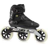 Rollerblade E2 Pro 125 Unisex Adult Fitness Inline Skate, Black, Premium Inline Skates