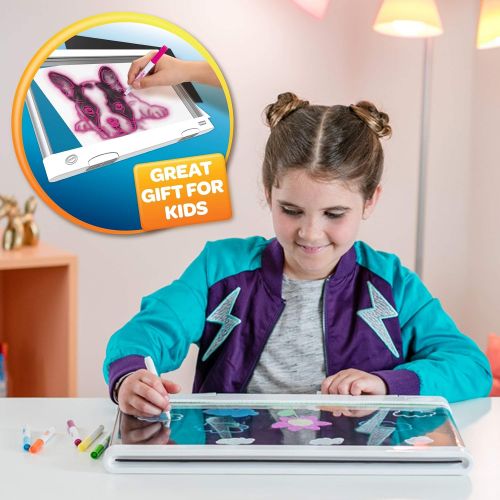  [아마존베스트]Crayola Ultimate Light Board Drawing Tablet, Gift for Kids, Ages 6, 7, 8, 9