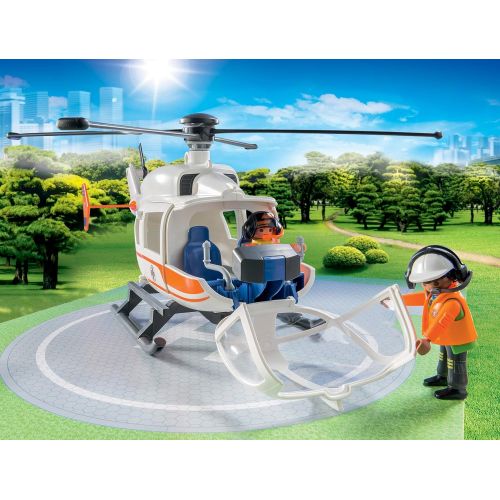 플레이모빌 PLAYMOBIL Rescue Helicopter