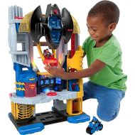 Fisher-Price Imaginext DC Super Friends Batman Playset Ultimate Headquarters 2-Ft Tall with Lights Sounds Figures & Accessories for Ages 3+ Years