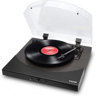ION Audio Premier LP | Wireless Bluetooth Turntable / Vinyl Record Player with Speakers, USB Conversion, RCA and Headphone Outputs  Black Finish