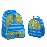 Stephen Joseph Boys Construction Print Backpack and Lunch Box for Kids