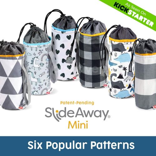  [아마존베스트]Creative QT Mini SlideAway Toy Storage Bag and Play Mat  Available in Multiple Patterns  Buffalo Check Toy Bag