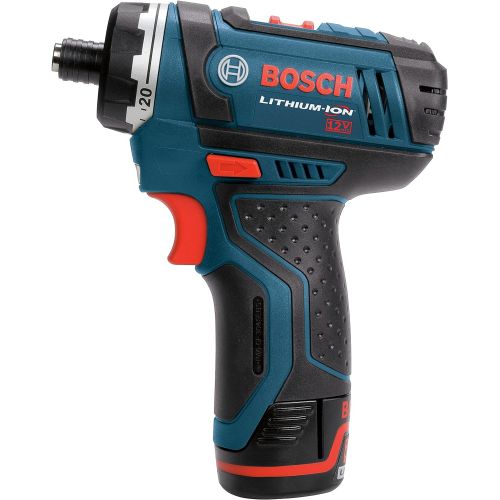  Bosch PS21-2A 12V Max 2-Speed Pocket Driver Kit with 2 Batteries, Charger and Case