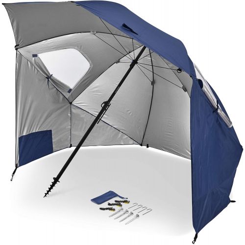  [아마존베스트]Sport-Brella Premiere XL UPF 50+ Umbrella Shelter for Sun and Rain Protection (9-Foot)
