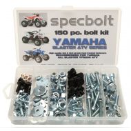 Specbolt Fasteners 150pc Yamaha Bolt Kit: Blaster YFS200 model series ATV Kit for Maintenance & Restoration OEM Spec Fasteners Quad