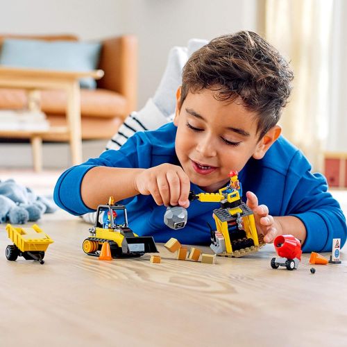  LEGO City Construction Bulldozer 60252 Toy Construction Set, Cool Building Set for Kids, New 2020 (126 Pieces)