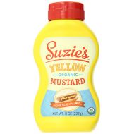 Suzies Spicy Brown Organic Mustard 12oz (Pack of 6)