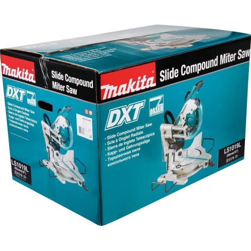  Makita LS1019L 10 Dual-Bevel Sliding Compound Miter Saw with Laser