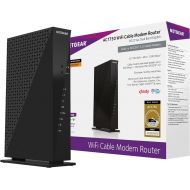 [아마존베스트]Netgear C6300-100NAS AC1750 (16x4) DOCSIS 3.0 WiFi Cable Modem Router Combo (C6300) Certified for Xfinity from Comcast, Spectrum, Cox, Cablevision & more,Black