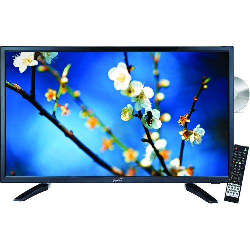  SuperSonic SC-2212 LED Widescreen HDTV & Monitor 22, Built-in DVD Player with HDMI, USB, SD & AC/DC Input: DVD/CD/CDR High Resolution and Digital Noise Reduction