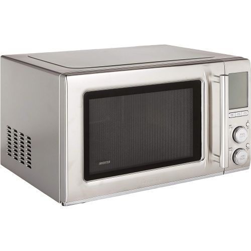 브레빌 Breville BMO850BSS Smooth Wave Countertop Microwave Oven, Brushed Stainless Steel