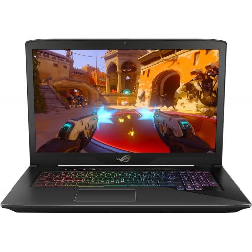 아수스 Asus ASUS ROG STRIX Hero Edition Gaming Laptop, 15.6” IPS-Type Full HD, Intel Core i7-7700HQ Processor, GeForce GTX 1060 6GB, 16GB DDR4, 256GB M.2 SSD + 1TB Hybrid SSHD, RGB, Windows 10