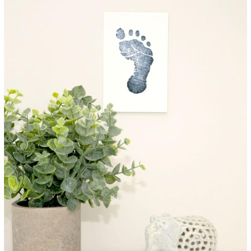  Pearhead Newborn Baby Handprint or Footprint “Clean-Touch” Ink Pad, Black