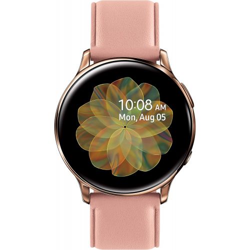  Amazon Renewed Samsung Galaxy Watch Active2 (40mm), Gold (Stainless Steel - LTE Unlocked) - SM-R835USDAXAR (Renewed)
