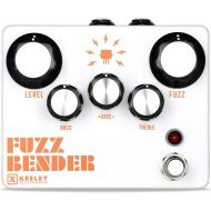 Keeley Fuzz Bender 3 Transistor Hybrid Fuzz Pedal (White)