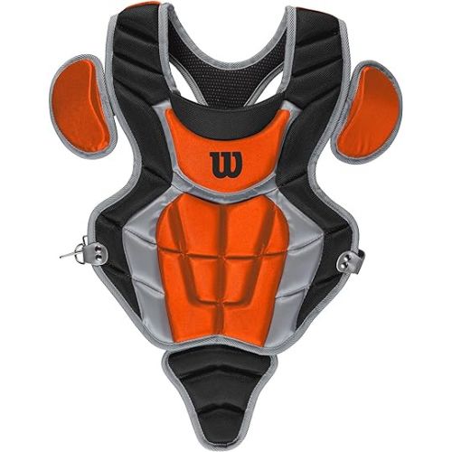 윌슨 WILSON C200 Youth Catcher's Gear Kit - Black/Orange