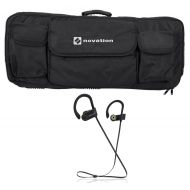 Novation 49-Key Case Carry Bag 4 Launchkey 49 MIDI Controller Keyboards+Speaker