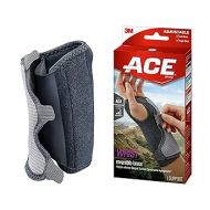Reversible Splint Wrist Brace, Provides moderate-stabilizing support to sore, weak and injured wrists, Adjustable, Gray, 1/Pack