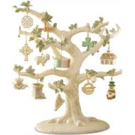 Lenox Luck of The Irish Miniature Tree Ornaments Set 12 St Patricks Day Leprechaun NO Tree